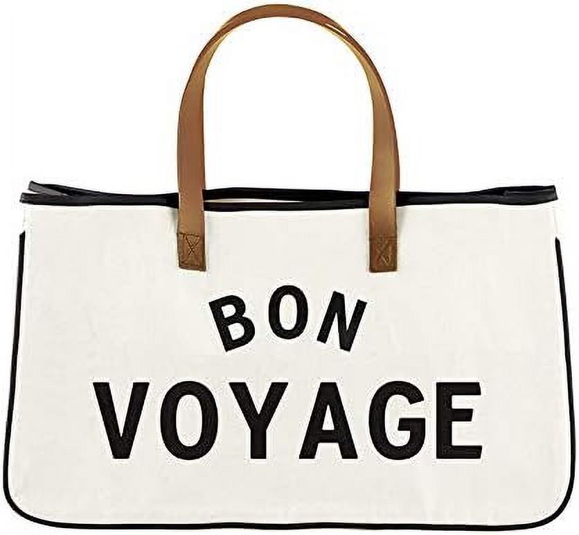 Santa Barbara Designs Canvas Tote Bon Voyage