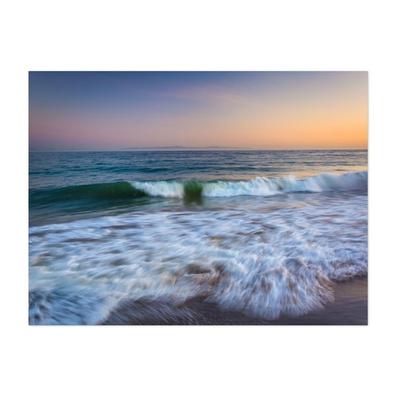 Santa Barbara Sunset - Santa Barbara California Photography Unframed Wall Art Print 5 x 7 inches