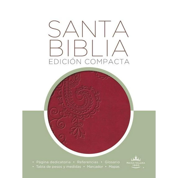 Santa Biblia Compacta-Rvr 1960 (Hardcover)