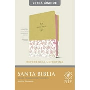 Santa Biblia NTV, Edici n de referencia ultrafina, letra grande SentiPiel, Mantequilla, Letra Roja Hardcover