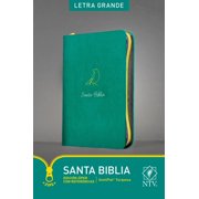 Santa Biblia Ntv, Edici n Z per Con Referencias, Letra Grande Sentipiel, Turquesa,  ndice, Hardcover