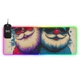 thumbnail image 1 of Santa Brothers Wireless Charging RGB Gaming Mouse Pad Large Keyboard Mat Rubber Base 13 Light Modes, 1 of 6