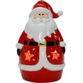 thumbnail image 1 of Santa Ceramic Christmas LED Tabletop Lantern Statue, 1 of 2
