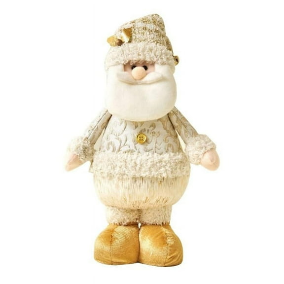 Santa Christmas Dolls Standing Figurines for Window Decoration Figurine Holiday Decor C