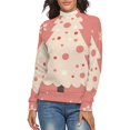 thumbnail image 1 of Santa Christmas Tree Women's Turtleneck Sweater Long Sleeve Ribbed Fitted Turtle Neck Casual Fall Winter Collection Top 2XL, 1 of 4