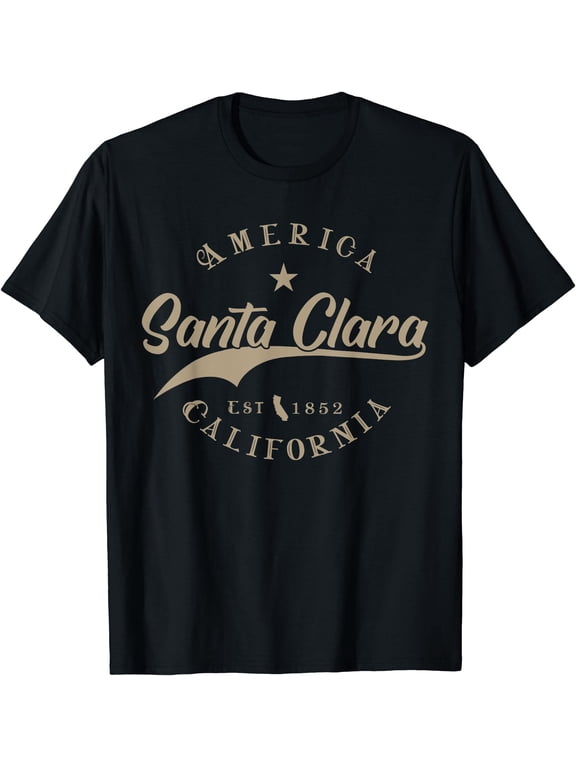 Santa Clara Ca California T T-Shirt