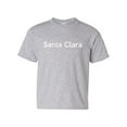 thumbnail image 1 of Santa Clara Unisex Youth Kids T-Shirt Tee Clothing Youth X-Small Sport Grey, 1 of 5