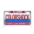 thumbnail image 1 of Santa Clara University Alumni Chrome License Plate Frame, 1 of 3