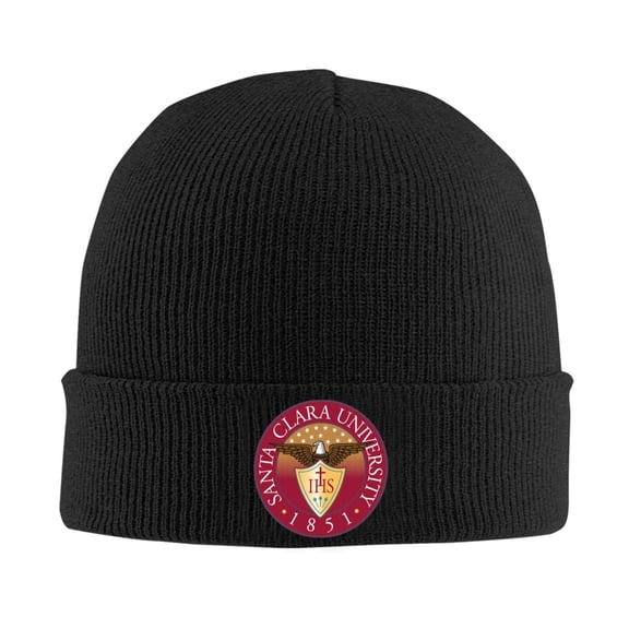 Santa Clara University Beanie Hat For Men And Women Winter Warm Hats Knit Slouchy Thick Skull Cap