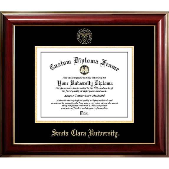 Santa Clara University Classic Diploma Frame