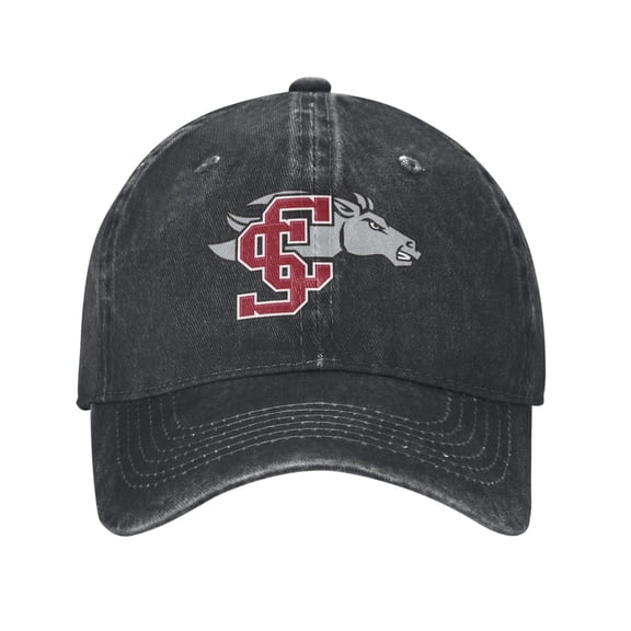 Santa Clara University Logo Classic Cowboy Hat Adjustable Baseball Cap Unisex Casual Sports Hat