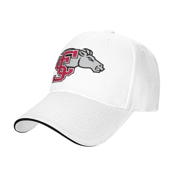 Santa Clara University Logo Sandwich Cap Unisex Classic Baseball Capunisex Adjustable Casquette Dad Hat