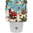 thumbnail image 1 of Santa Claus Beach Vacation LED Square Night Lights - Stylish and Energy-Efficient Room Illuminators for Soothing Ambiance - 200 Characters, 1 of 6