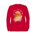 thumbnail image 1 of Santa Claus Beard Love Design Men's Sweatshirt, 1 of 3