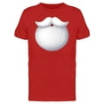 thumbnail image 1 of Santa Claus Beard T-Shirt Men -Image by Shutterstock, Male Large, 1 of 2