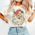 thumbnail image 1 of Santa Claus Bible Verse Shirt, Christian Shirt, Jesus Shirt,Merry Christmas Shirt, Retro Christmas Shirt, Funny Christmas Shirt, Coquette Christmas Shirt, 1 of 5
