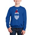 thumbnail image 1 of Santa Claus - Boy's Word Art Crewneck Sweatshirt, 1 of 3