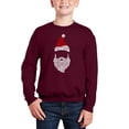 thumbnail image 1 of Santa Claus - Boy's Word Art Crewneck Sweatshirt, 1 of 3