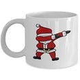 thumbnail image 1 of Santa Claus 11 oz Coffee Mug - Holiday Gift White Ceramic, 1 of 4