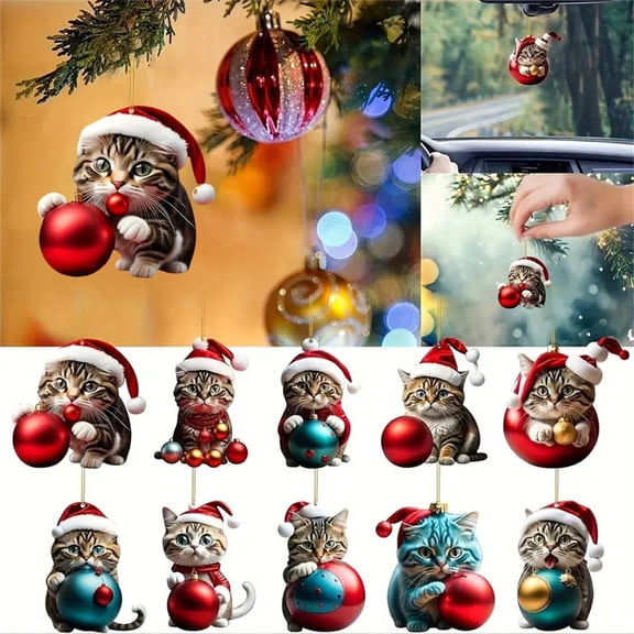 Santa Claus Christmas Countdown Calendar Gift Set with 24 Day Surprises