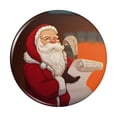 thumbnail image 1 of Santa Claus Christmas List Kitchen Refrigerator Locker Button Magnet, 1 of 5