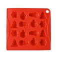 thumbnail image 1 of Santa Claus Christmas Party DIY Mold Baking Tool Silicone Tray, 1 of 6