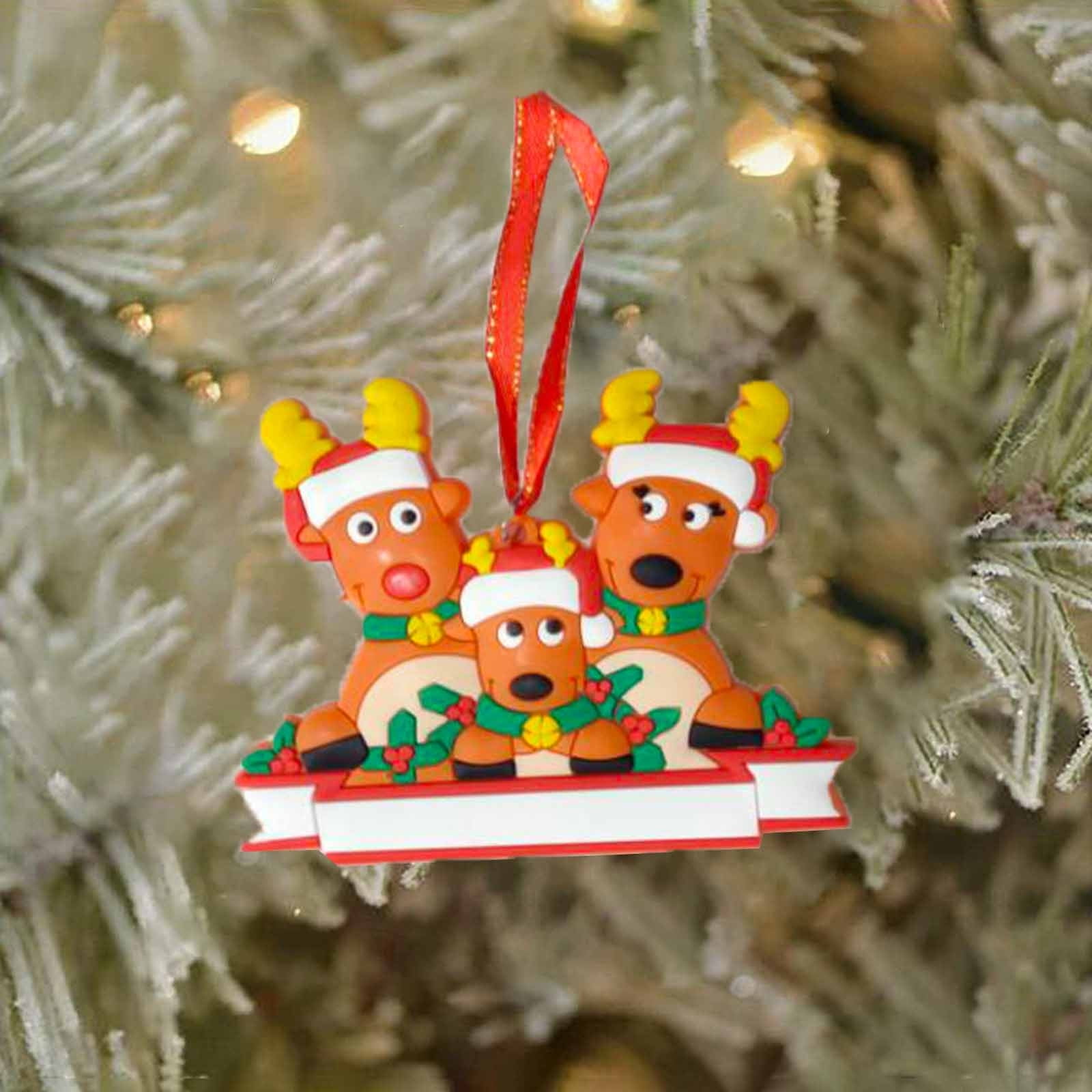 Santa Claus Christmas Tree Decorations Red Glass Christmas Ornaments