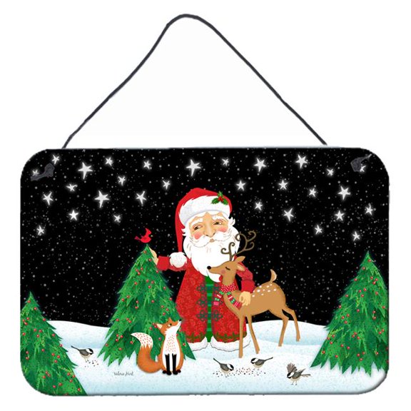 Santa Claus Christmas Wall or Door Hanging Prints