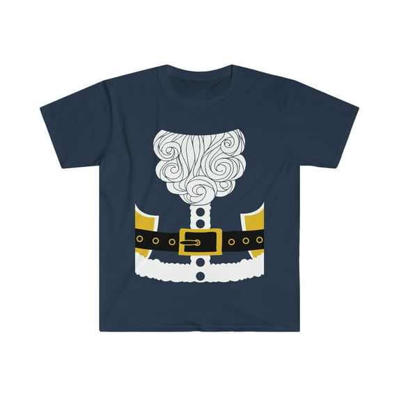 Santa Claus Costume Unisex T-shirt S-3XL Christmas