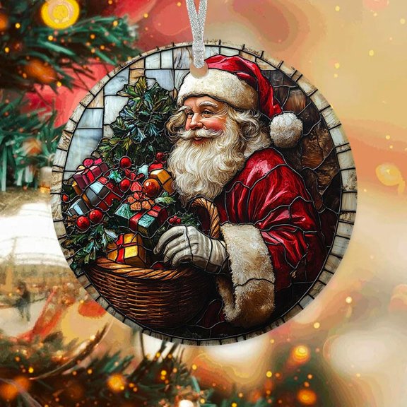 Santa Claus Custom Ornaments 2025, Santa Claus Ornament, Santa Claus Christmas Hanging Decor, Santa Claus Ornaments for Christmas Tree. ka9Vva (Santa Claus 9)