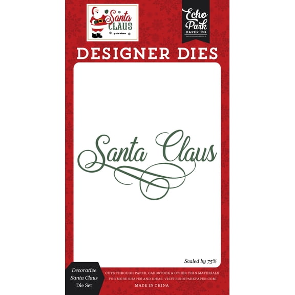 Santa Claus: Decorative Santa Claus Small Die Set