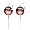 thumbnail image 1 of Santa Claus Elegant Ear Rings: Personalize Your Look with Eye-Catching Jewelry Patterns, 1 of 5