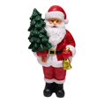 thumbnail image 1 of Santa Claus Figurine, Compact Decorative Tabletop Accent, for Work and College Use, White, 1 of 1