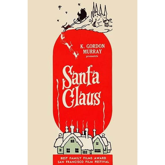 Santa Claus-Fine Art Canvas Print (20" x 30")