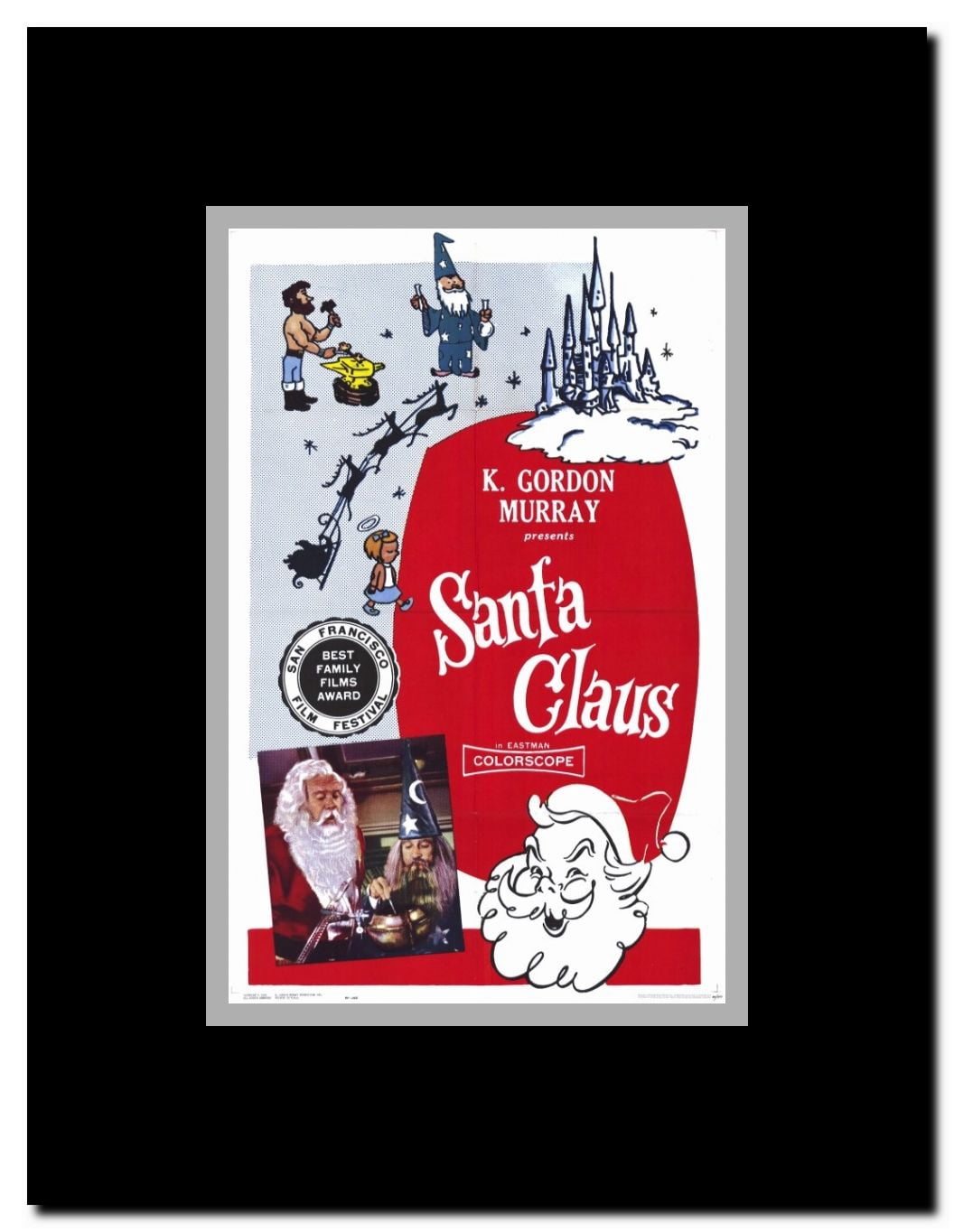 Santa Claus Framed Movie Poster