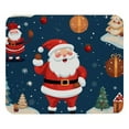 thumbnail image 1 of Santa Claus Gaming Mousepad Mouse Mat Desk Mat - Square, 8.3x9.8 Inch, Non-Slip Rubber Bottom, Printed, Suitable for Office and Gaming, 1 of 6
