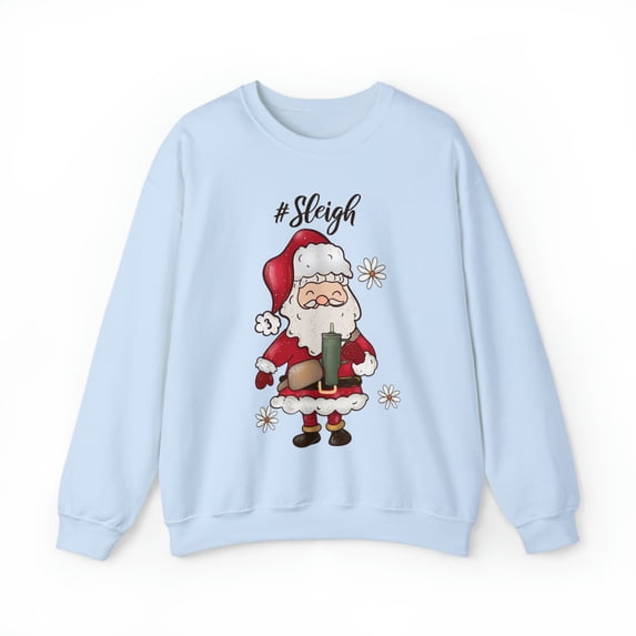Santa Claus Hashtag Slaigh Sweatshirt