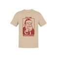 thumbnail image 1 of Santa Claus I'll Be Watching Men's T-shirt, 1 of 3