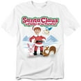 thumbnail image 1 of Santa Claus Is Comin To Town T-Shirt Animal Friends Unisex Graphic Tee For Men & Women, 1 of 7