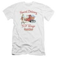 thumbnail image 1 of Santa Claus Is Comin To Town/Kluger Premium Canvas Adult Slim Fit 30/1 T-Shirt White, 1 of 1