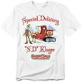 thumbnail image 1 of Santa Claus Is Comin To Town T-Shirt Kluger Unisex Graphic Tee For Men & Women, 1 of 7