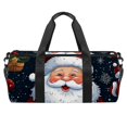 thumbnail image 1 of Santa Claus Large Capacity Sports Bag with Interior Zipper Pocket - Luggage, Basketball, Weekender, and Dance Use, 1 of 6