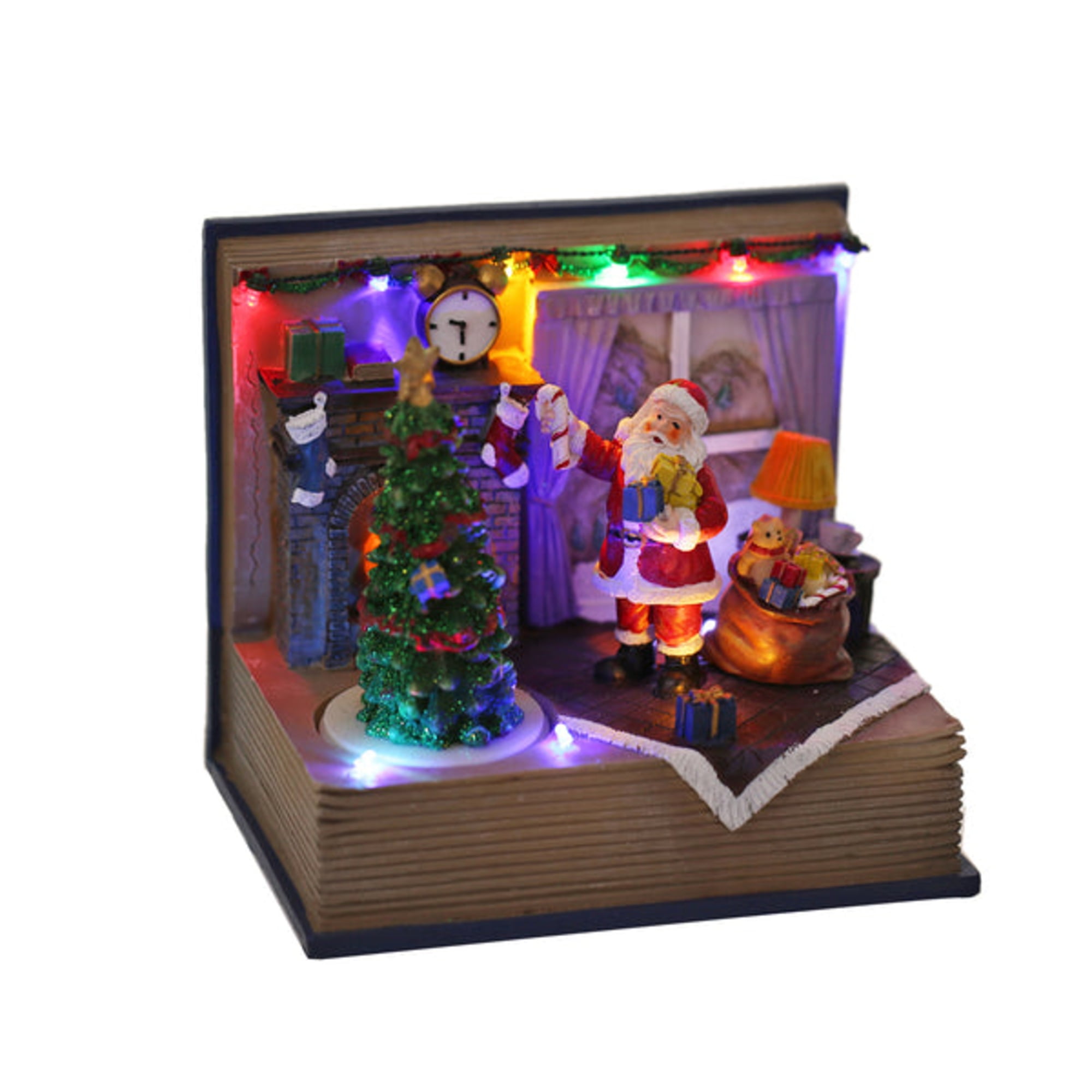 Holiday Time Christmas Houses Decorations