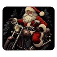 thumbnail image 1 of Santa Claus Mousepad 8.3x9.8 Inch Square Non-Slip Rubber Bottom Printed Desk Mat - Suitable for Office and Gaming, 1 of 6