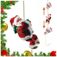thumbnail image 1 of Santa Claus Musical Climbing Rope Christmas, Climbs Up and Down,Battery Operated Climbing Santa with Light Music and Sound, Electric Climbing Rope Ladder Santa Claus, 1 of 8