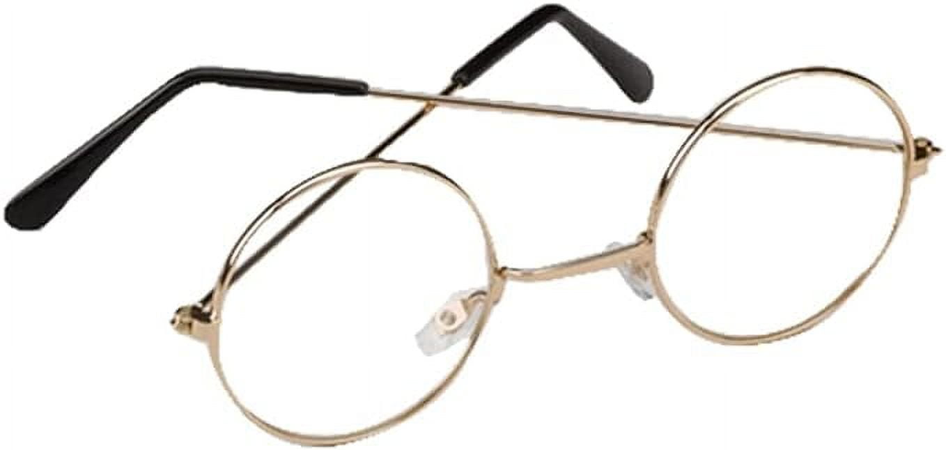 Santa Claus Old Man Glasses Round Costume Granny Lady Dress Up Pirate ...