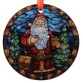 thumbnail image 1 of Santa Claus Ornament, Christmas Tree Decor, Holiday Home Decoration, Festive Santa Art, Unique Gift, Holiday Keepsake, Xmas Tree Hanging Decoration, Seasonal Gift Idea, Collectible, 1 of 5