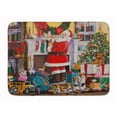 thumbnail image 1 of Santa Claus Placing the Presents Machine Washable Memory Foam Mat, 1 of 3