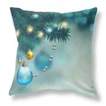 Santa Claus Printed Pillowcase Bedroom Living Room Sofa Car Decoration Home Decor Christmas