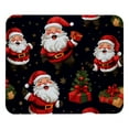 thumbnail image 1 of Santa Claus Printed Square Desk Mat Mousepad, 8.3x9.8 Inch, Non-Slip Rubber Bottom, Suitable for Office and Gaming, 1 of 6